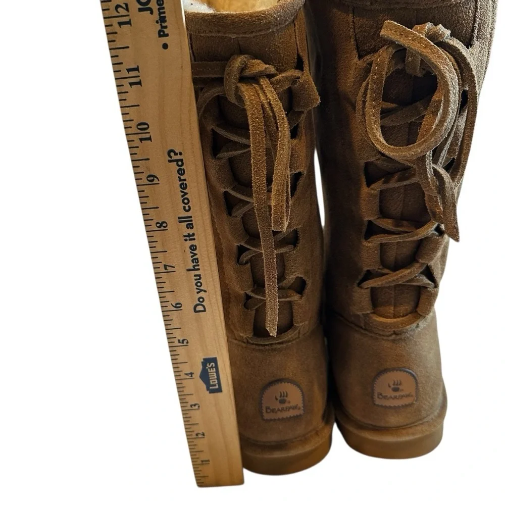 Bear Paw Phylly Brown Suede Boots